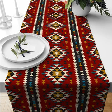 Tribal Pattern Table Runner 9