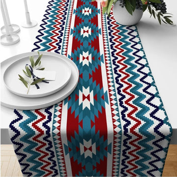 Tribal Pattern Table Runner 10