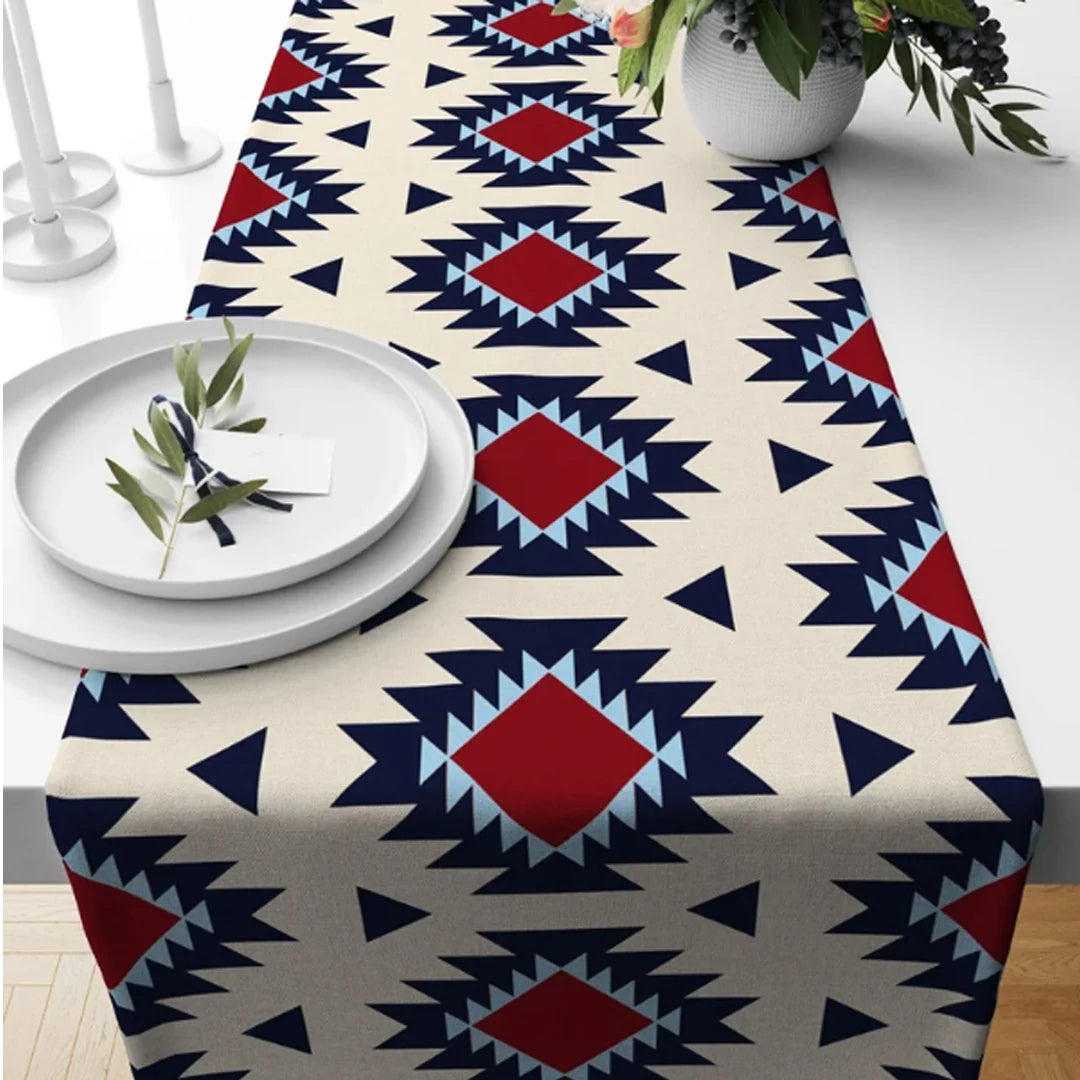 Tribal Pattern Table Runner 11