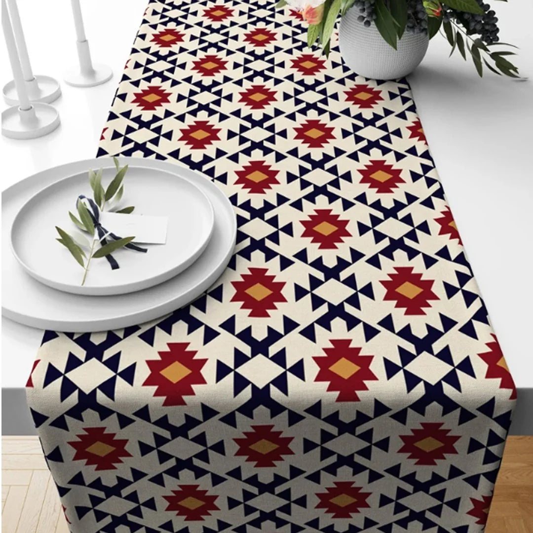 Tribal Pattern Table Runner 12